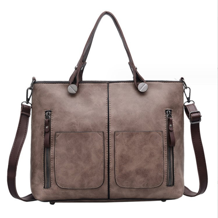 Retro Schulter- & Crossbody-Tasche