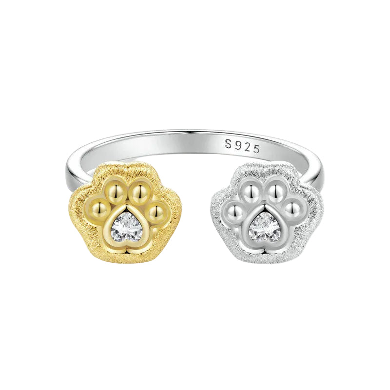 Krallenring aus 925 Sterling Silber