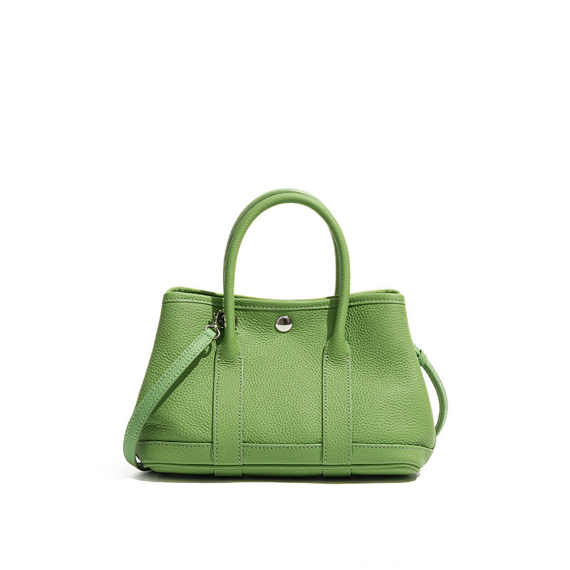 Elegante borsa da giardinaggio in pelle