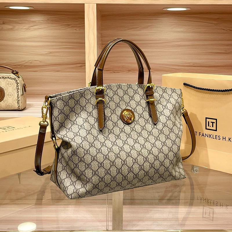 Elegante borsa shopper in pelle urbana