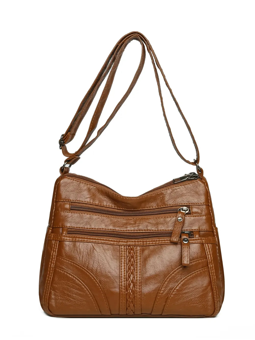 PU Schultertasche mit verstellbarem Riemen