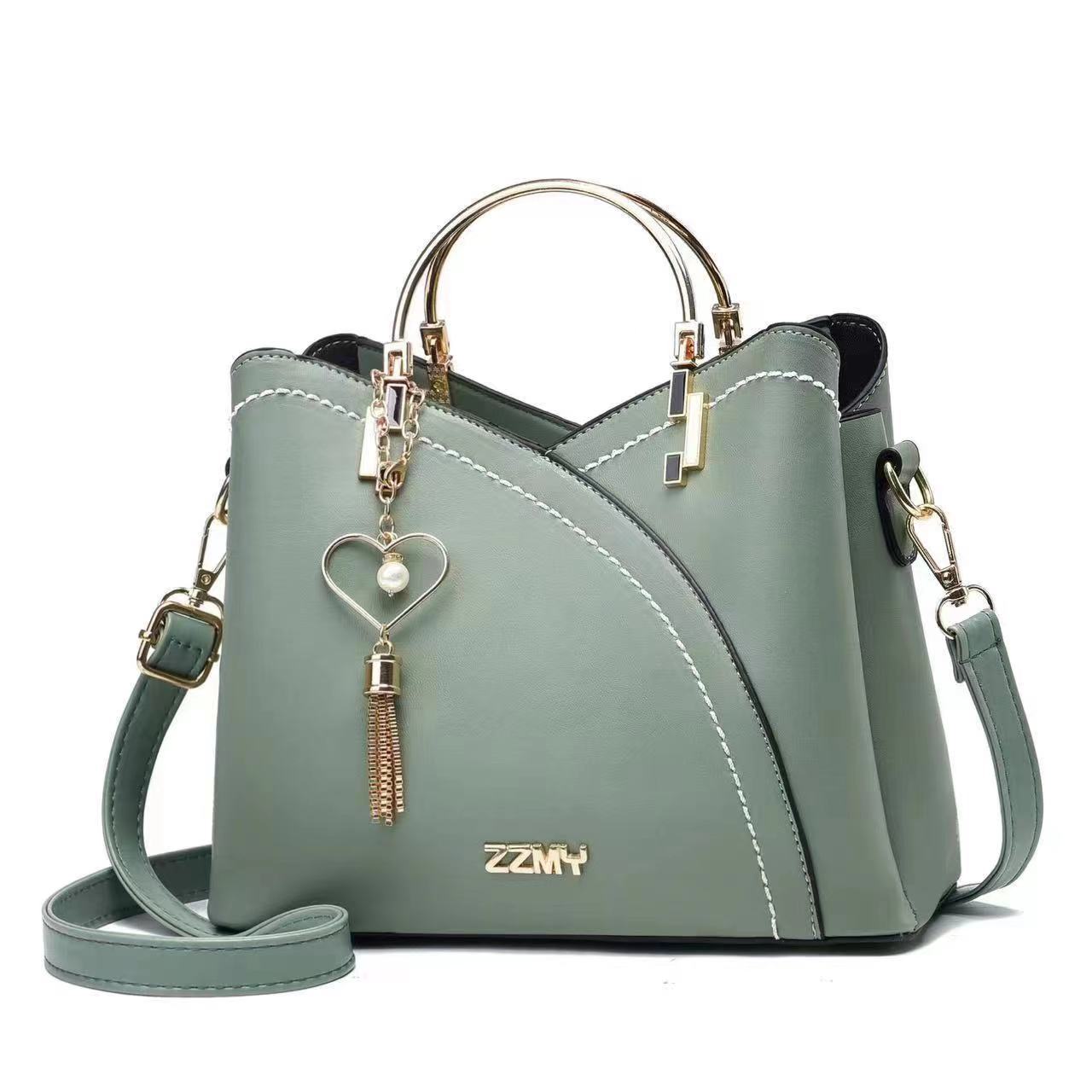 Koreanische Color-Block Handtasche