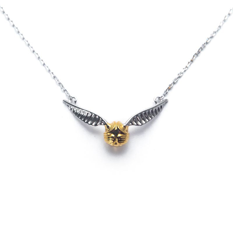 Harry Potter Golden Snitch Halskette aus 925 Silber
