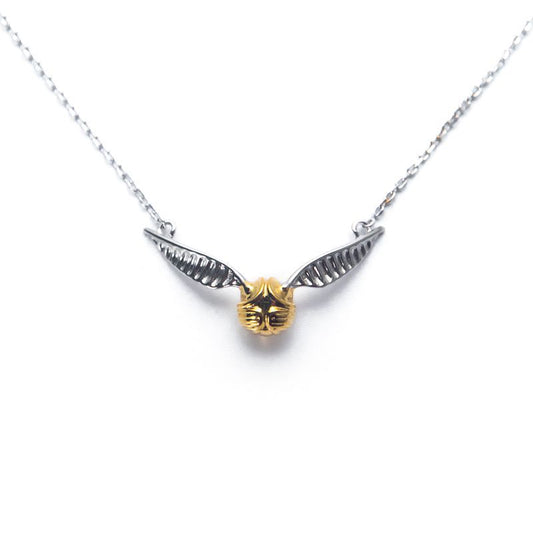 Harry Potter Golden Snitch Halskette aus 925 Silber
