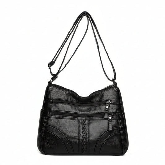 PU Schultertasche mit verstellbarem Riemen