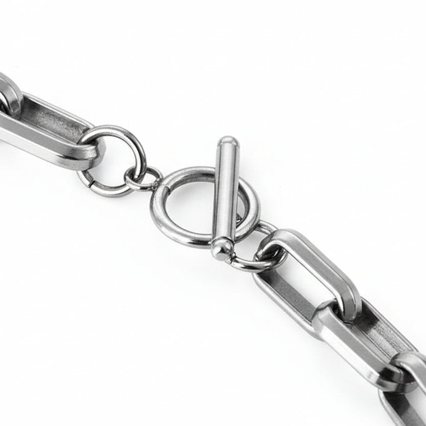 Titanium-Steel-Halskette für Herren