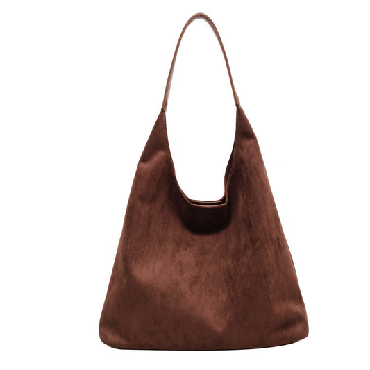 Suede Tote Bag Damen