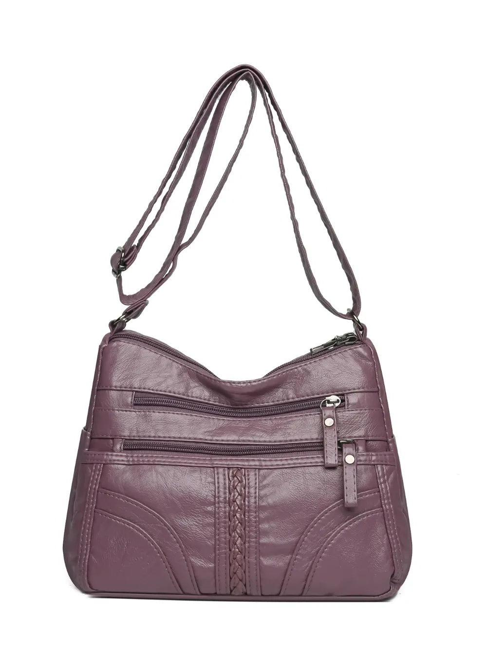 PU Schultertasche mit verstellbarem Riemen