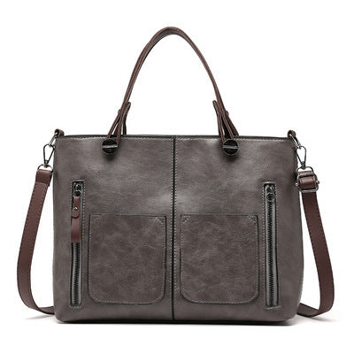 Retro Schulter- & Crossbody-Tasche