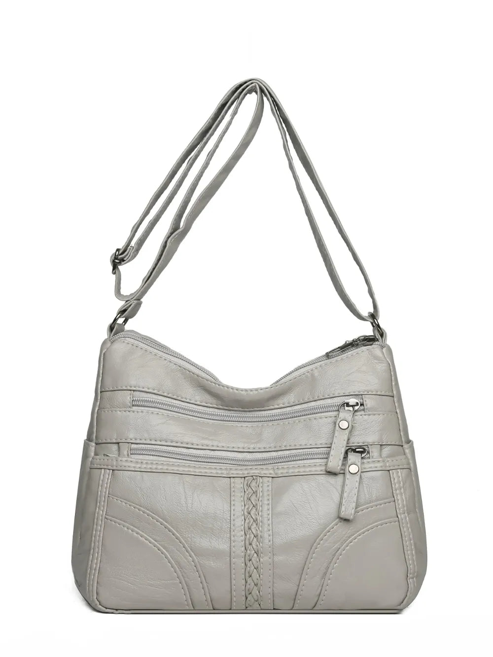 PU Schultertasche mit verstellbarem Riemen