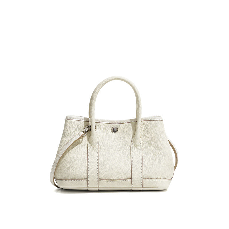 Elegante borsa da giardinaggio in pelle