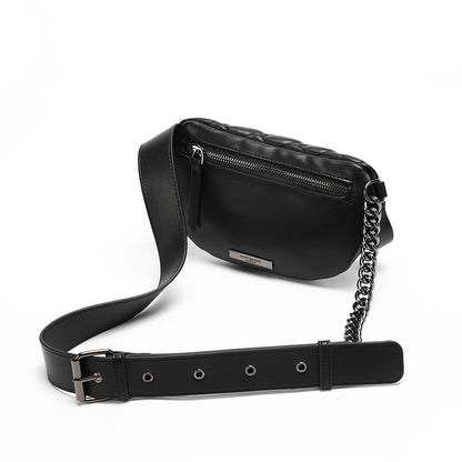 Damen Schultertasche mit Kettenriemen