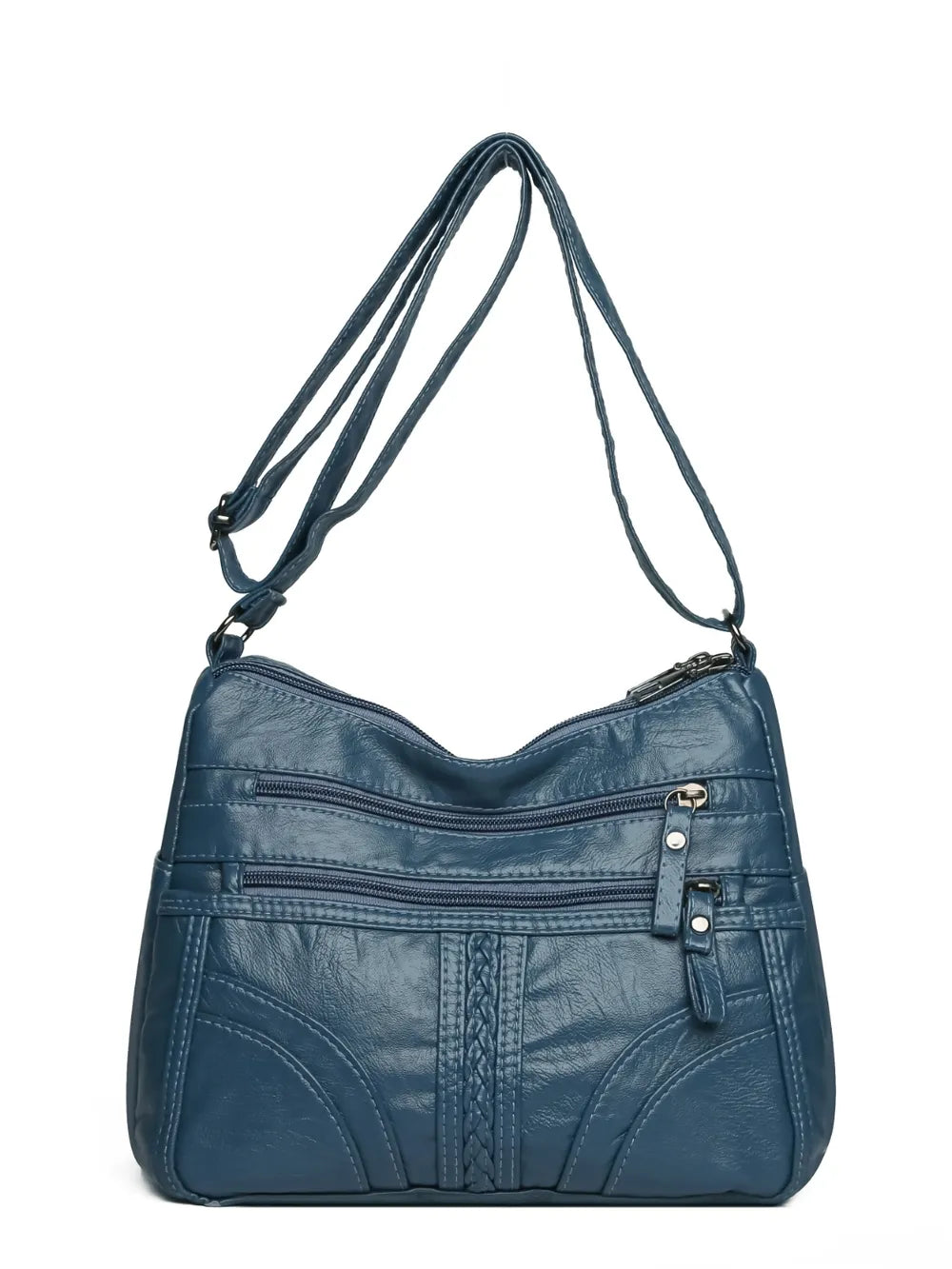 PU Schultertasche mit verstellbarem Riemen