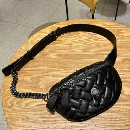 Damen Schultertasche mit Kettenriemen