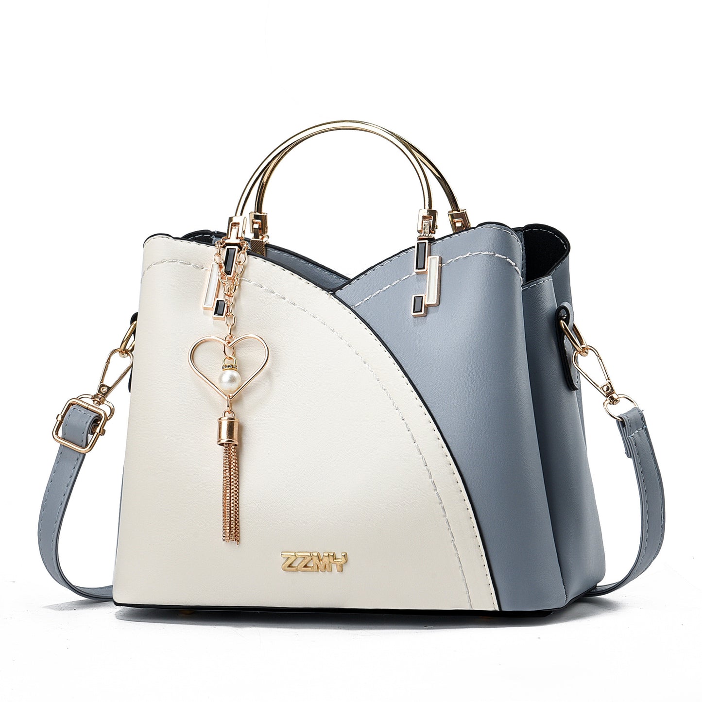 Koreanische Color-Block Handtasche