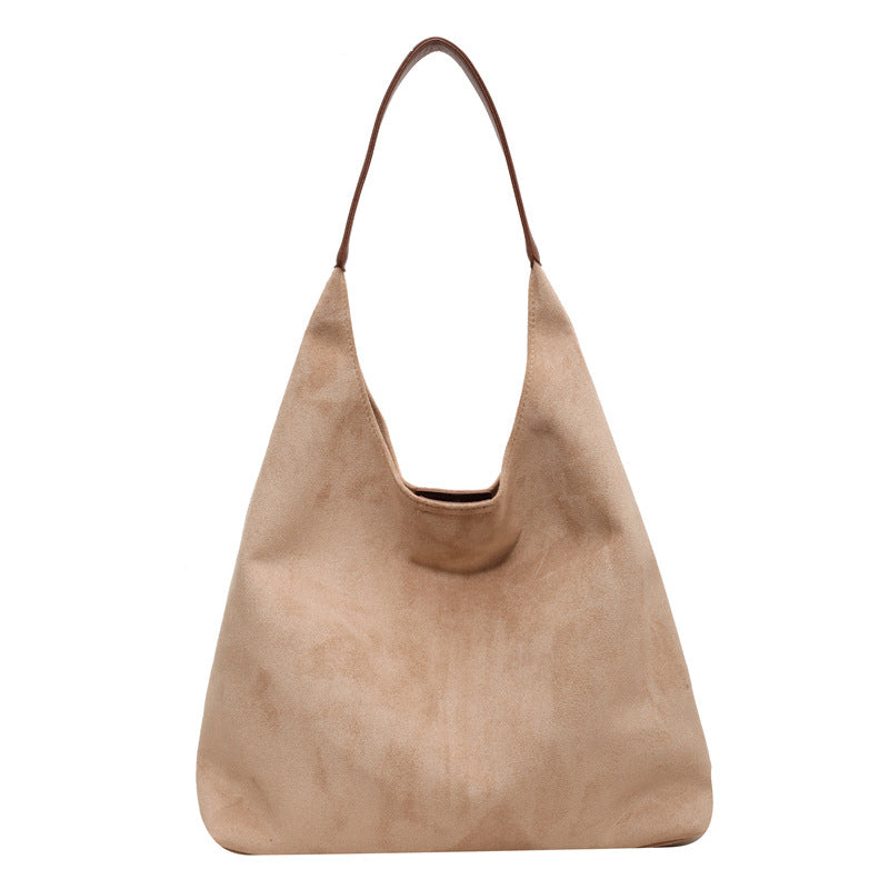 Suede Tote Bag Damen
