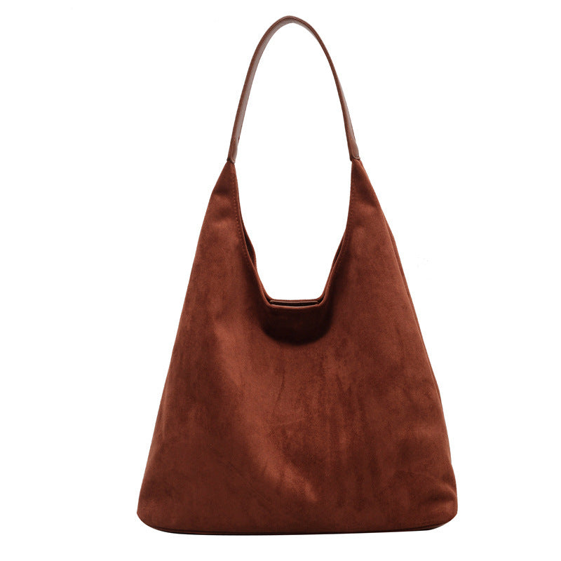 Suede Tote Bag Damen