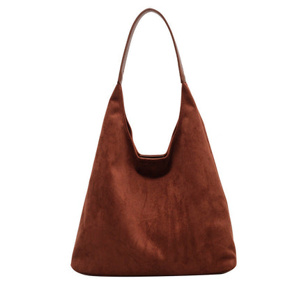Suede Tote Bag Damen