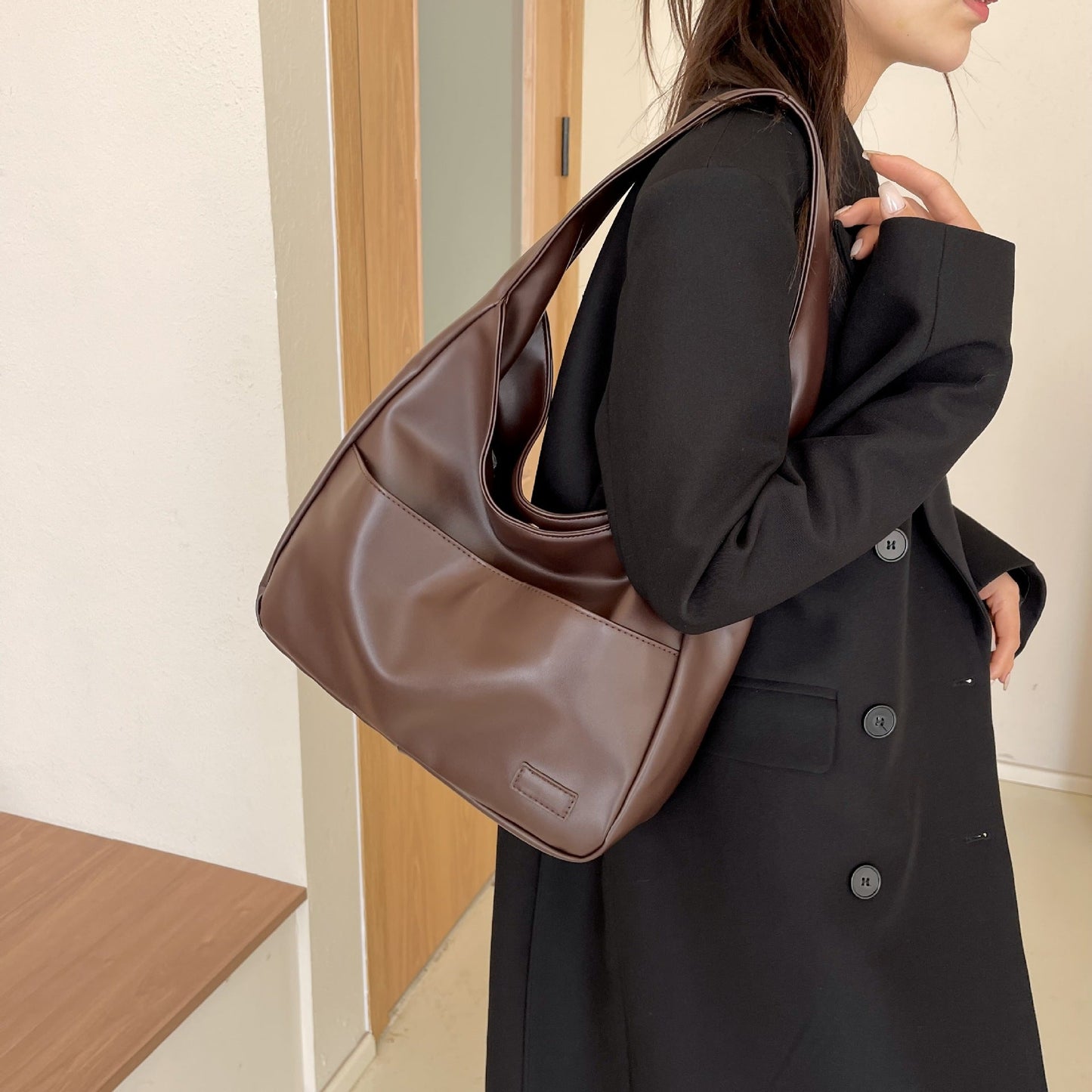 Bucket Bag Damen aus PU